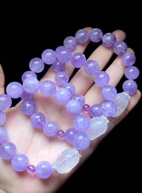 【云上叙】薰衣草紫水晶手串11.5mm多样性发一-V45397-E（商城）