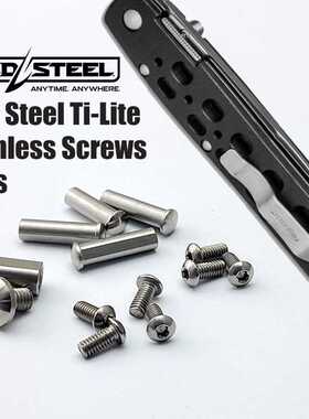 Cold Steel Ti-Lite 冷钢26SP刀柄螺丝配件 不锈钢刀配件螺丝钉