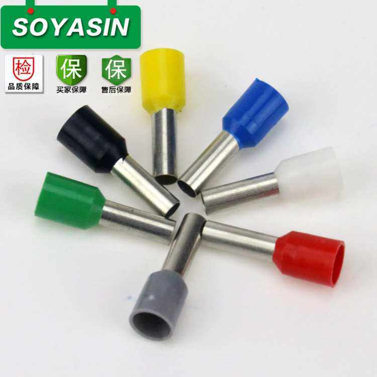 供应E2508管形预绝缘端头针式欧式冷压接线端子阻燃优质,五金/工具,其他端接件及接线装置,淘宝优惠券,粉丝福利购,淘宝优惠卷