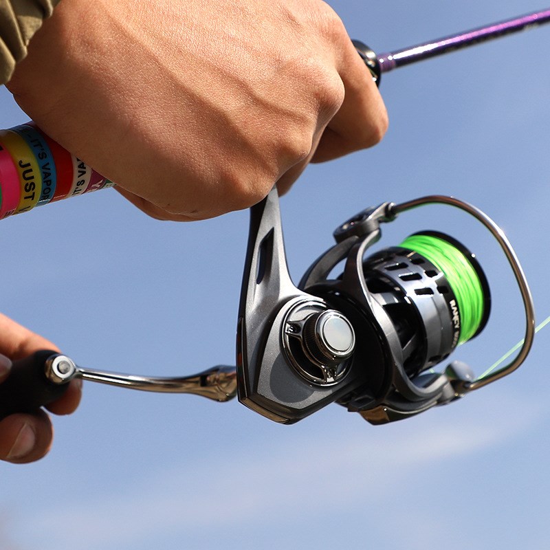 纺车轮金属线杯路亚轮无间隙浅线杯斜口微物轮子远投海钓冰钓矶钓