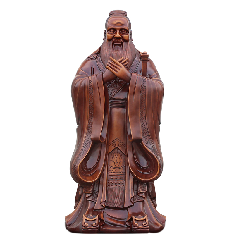 孔子摆件国学供奉办公室装饰品送老师毕业学校校庆礼品礼物纪念品