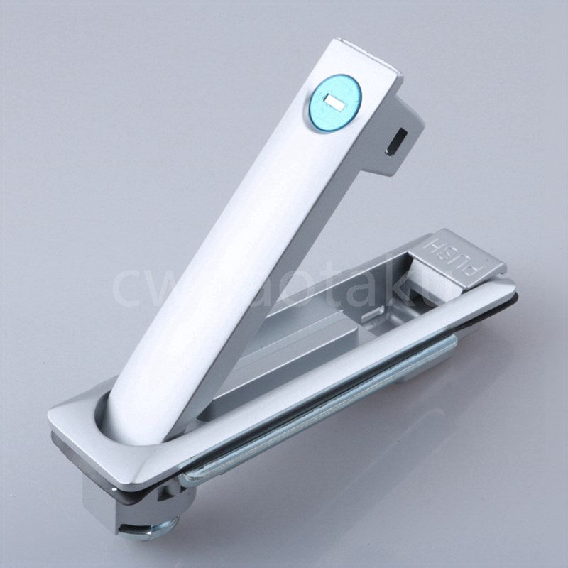 新AB103 亚光色 平面锁 亚光 电柜箱 配电柜锁AB102 机柜箱锁