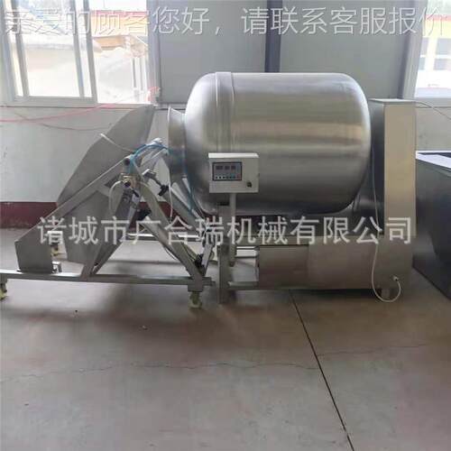 自动真空滚揉机 牛羊肉腌制设入味备 料奥尔良鸡腿全鸡翅AJJ腌机