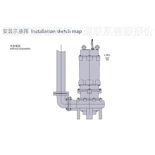 100 CP5647泥11川 台湾G源SD铸铁污泵污水泵
