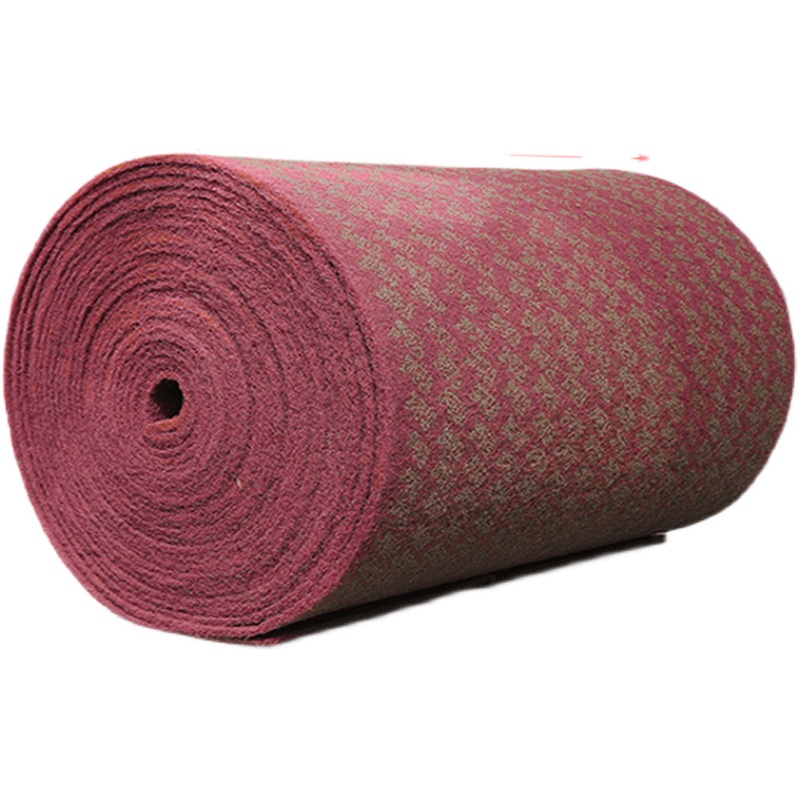 工业百洁布拉丝布不锈钢抛光金属除锈金刚砂擦锅厨房清洁去污红卷