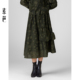 素芭立体剪裁荷叶边优雅半裙女秋季 褶皱设计时尚 百搭中长裙SK0710