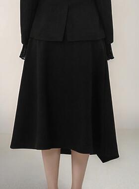 素芭春秋新款半身裙女裙子裙子a字裙通勤易搭配SK0227