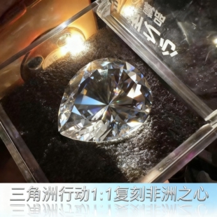 非洲之心钻石三角洲行动周边正版水晶模型1比1还原摆件送男友礼物