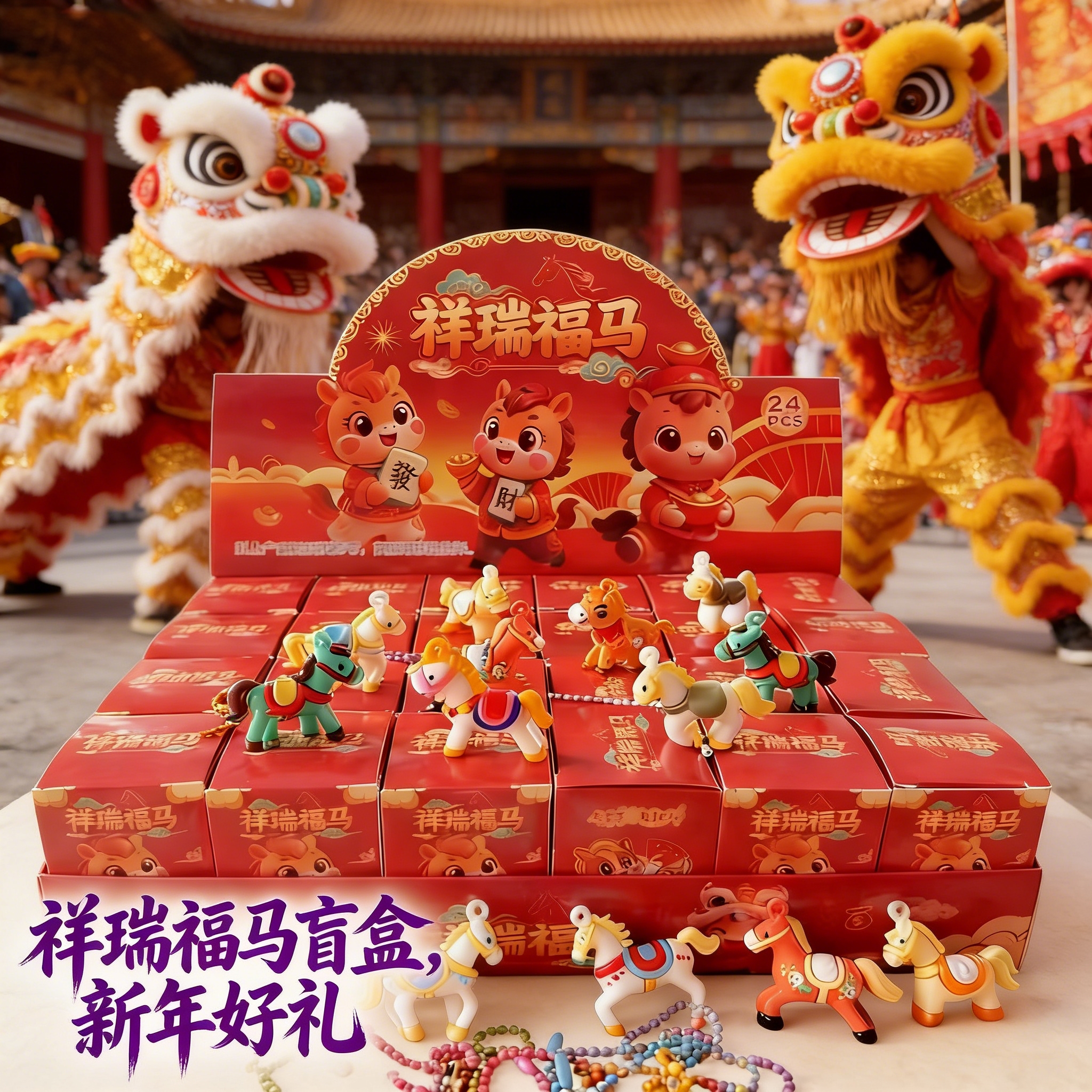 2026马年盲盒创意礼品元旦新年圣诞小礼物学生奖励幼儿园活动奖品