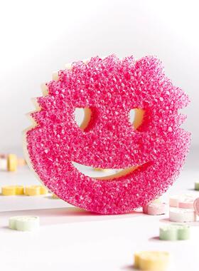 Scrubdaddy经典魔力清洁擦厨房去污擦锅海绵洗碗擦mummy笑脸擦