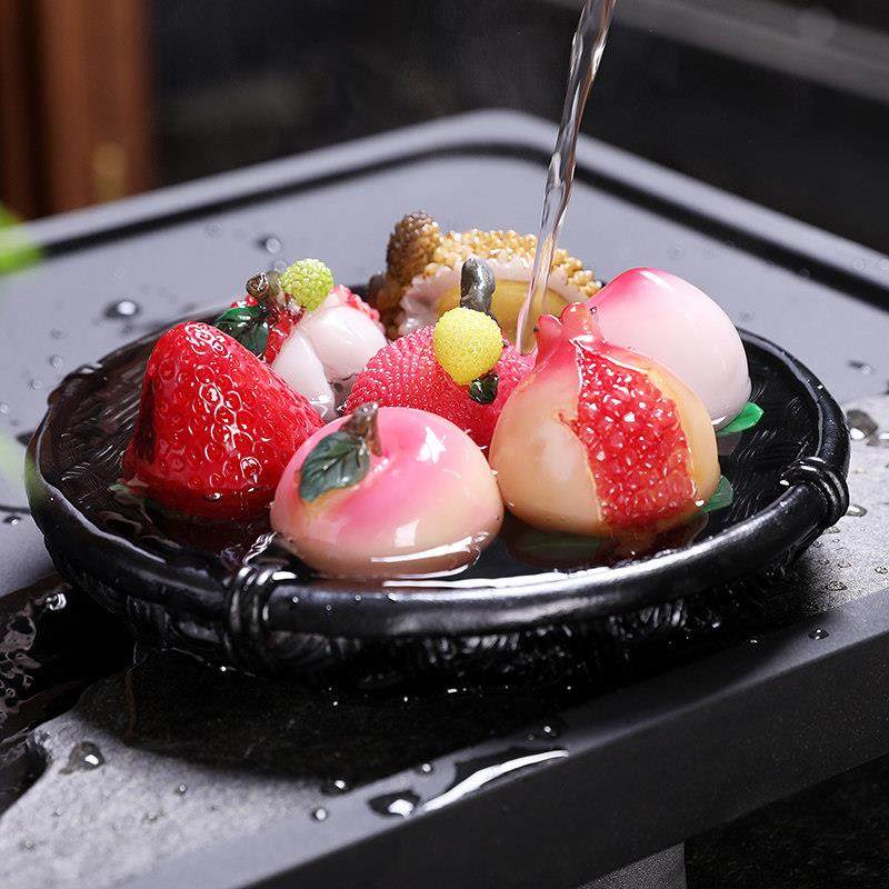 变色茶宠杨梅榴莲石榴摆件可养创意水果茶台茶玩茶道茶具茶桌配件,餐饮具,茶宠摆件,淘宝优惠券,粉丝福利购,淘宝优惠卷