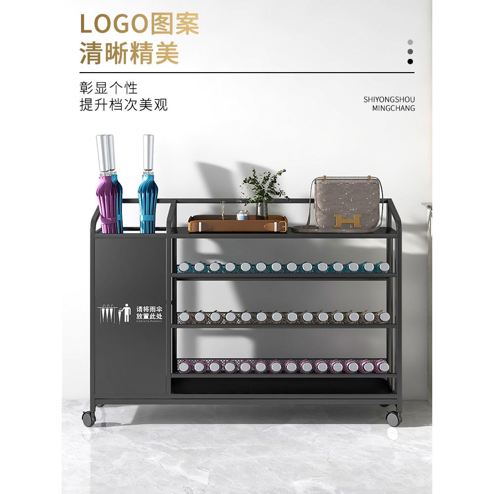 雨伞架收纳架教室门口伞桶商用大容量酒店大堂高档雨伞沥水存放架