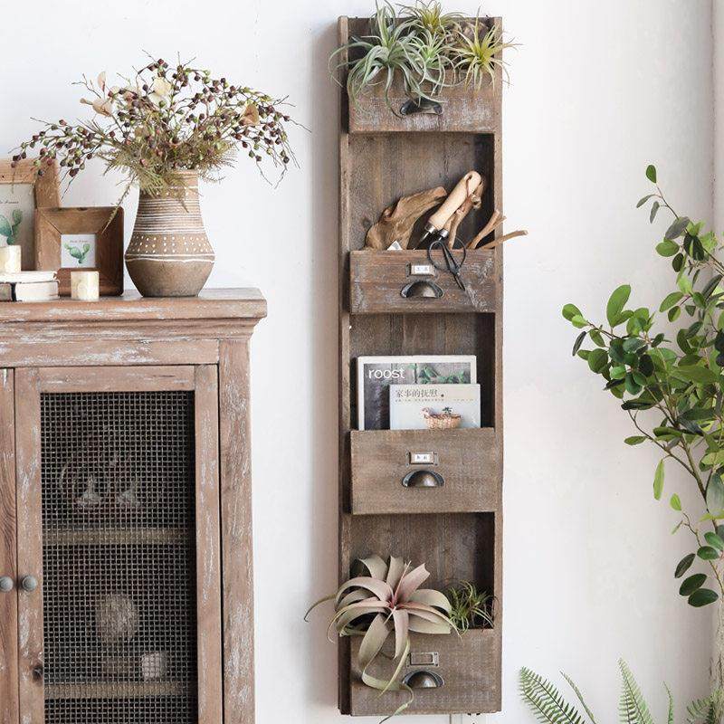 左岸麦田 奥瑞凡ALLFOND系列木制靠墙花架客厅墙上壁挂工具收纳架,家居饰品,壁饰,淘宝优惠券,粉丝福利购,淘宝优惠卷