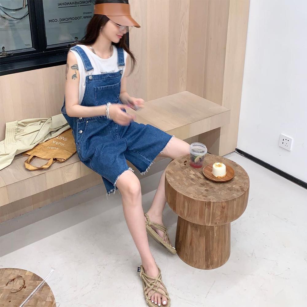 【现货】VC春夏一并收割的少女心 不怕穿脱麻烦背带裤