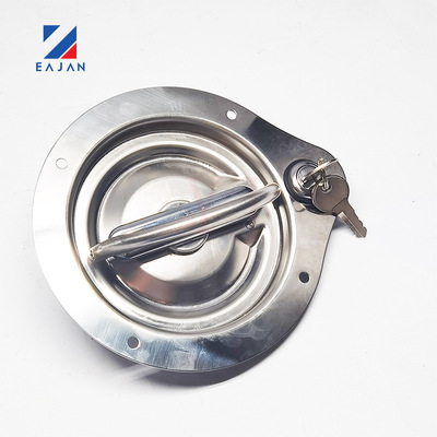 盈佳03188S机箱机柜盒锁 不锈钢面板锁嵌入式锁  工业锁配电柜锁