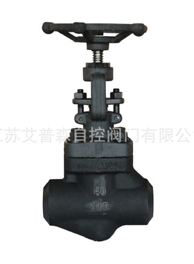 J11H J61H系列碳钢截止阀 800LB螺纹 焊接手动式蒸汽气体截止阀