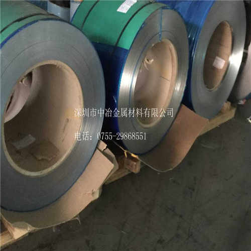 301不锈钢发条料 超薄不锈钢片 不锈钢镀镍钢带0.08mm 0.1mm