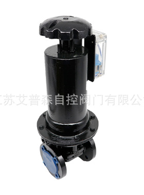 气动衬胶法兰隔膜阀 EG6B41J-10英标常闭式气动衬胶法兰隔膜阀