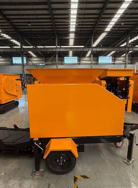 源头工厂建筑工程HTJC135牵引式碎石机轮胎式小型鄂式破碎机