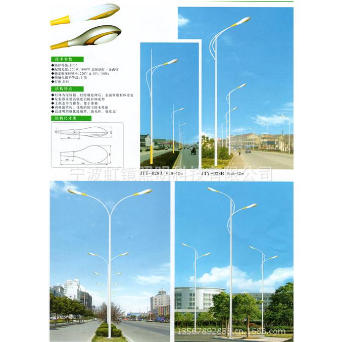 自己工厂路灯虹镜照明10米路灯琵琶灯单臂路灯250W钠灯