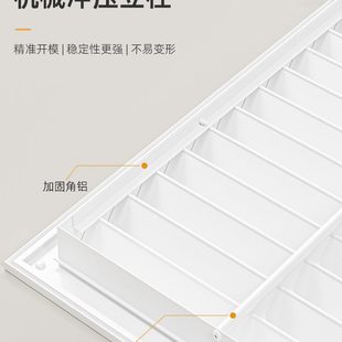 饰网地暖分水器遮挡罩新款 甄选铝合金暖气罩装 百叶窗暖气片格栅通