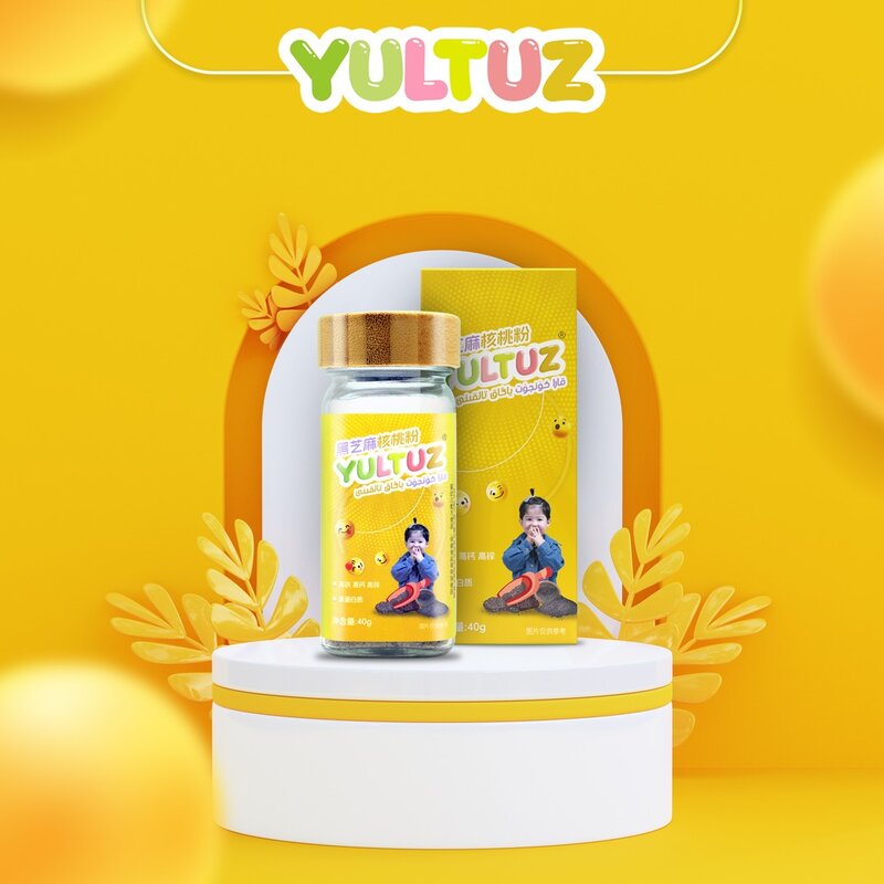 新疆包邮黑芝麻粉 黑芝麻核桃粉 balla kunjut talkini