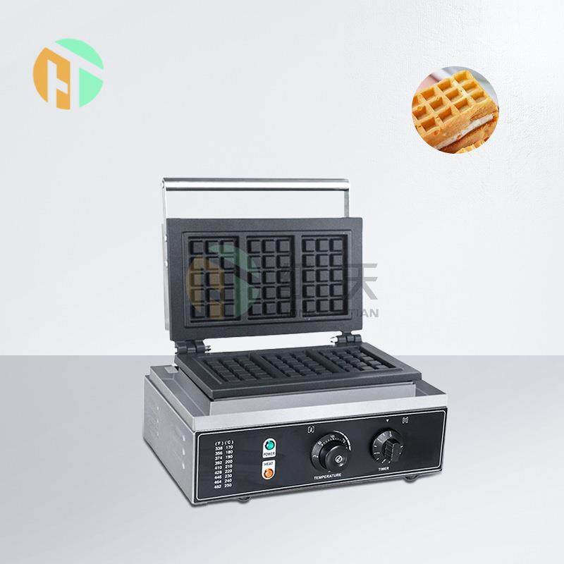 跨境商用华夫饼机双面加热格子型华夫饼机厂家电热三片华夫炉,清洗/食品/商业设备,其他食品加工设备,淘宝优惠券,粉丝福利购,淘宝优惠卷