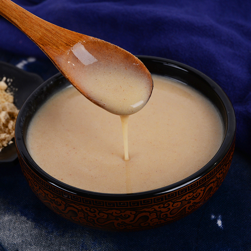 现磨熟早餐食品食用纯山药茯苓芡实粉天然即速食营养成人款500g克