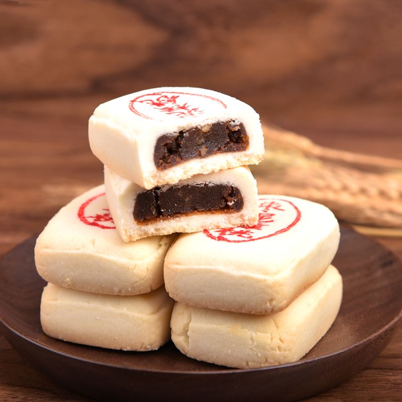 安徽合肥特产 詹记 宫廷桃酥王枣泥核桃传统糕点零食 点心纯手工