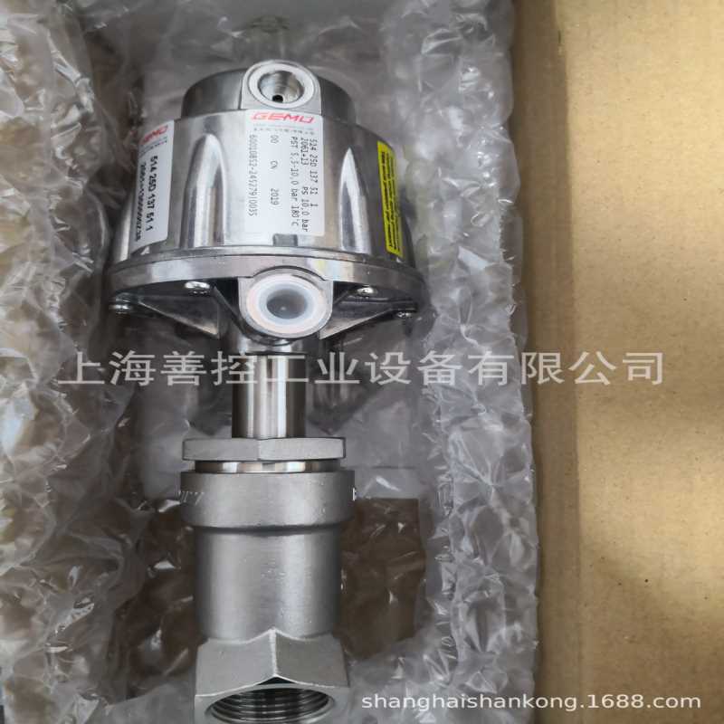 GEMU盖米气动角座阀514 15D 20D 25D 32D 40D-50D 65D不锈钢螺纹