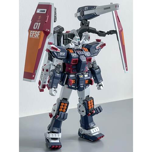 大班6654 ver ka FA-78全装甲雷霆宙域 MG1/100拼装模型玩具礼物