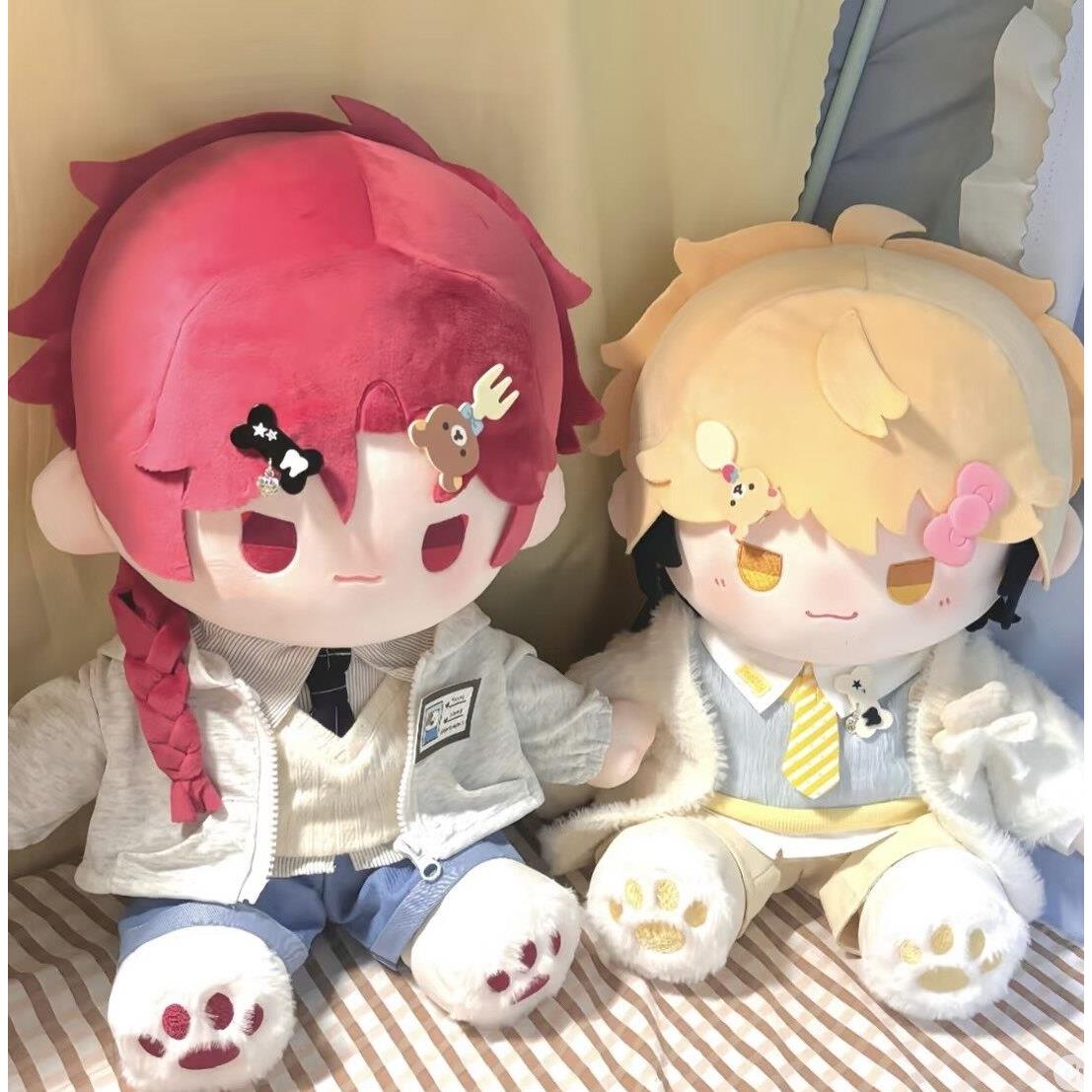 原创时光人周边夏斐属性40cm棉花娃娃可爱毛绒礼物一番赏