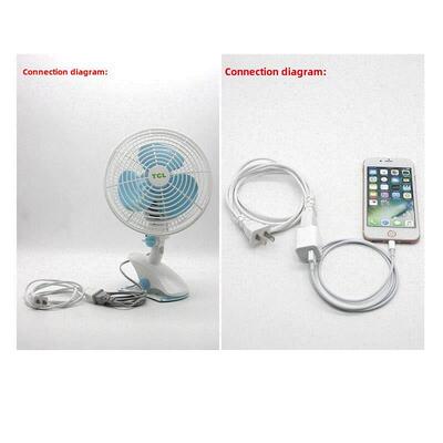power extension cord two plug extension plug fan electric