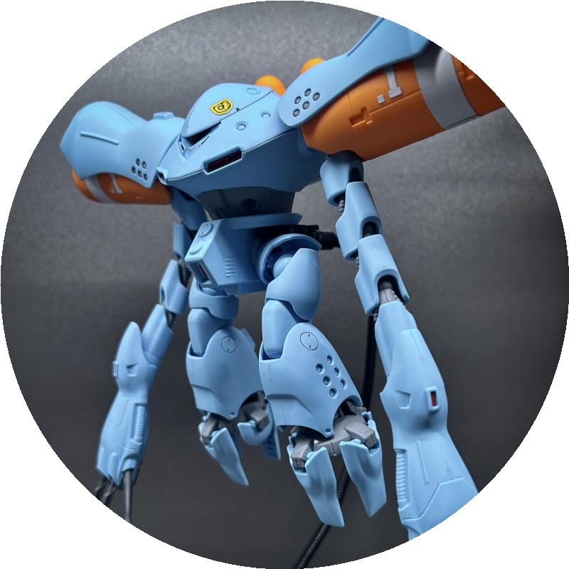 新品现货1/100高战蟹水产长蓝色魔蟹机甲拼装模型玩具摆件带水贴