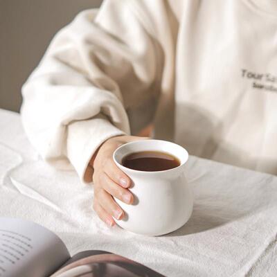 优质白瓷陶瓷咖啡杯手冲咖啡闻香杯茶杯拿铁咖啡店出品OREA感官杯