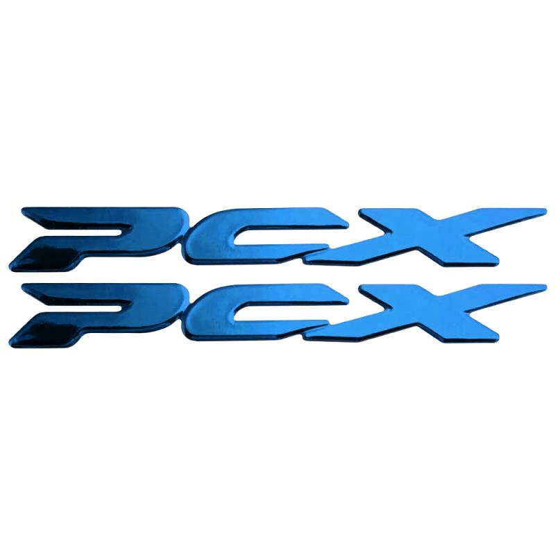 适用本田PCX160/150/125立体车标摩托车踏板车改装件装饰贴纸防水
