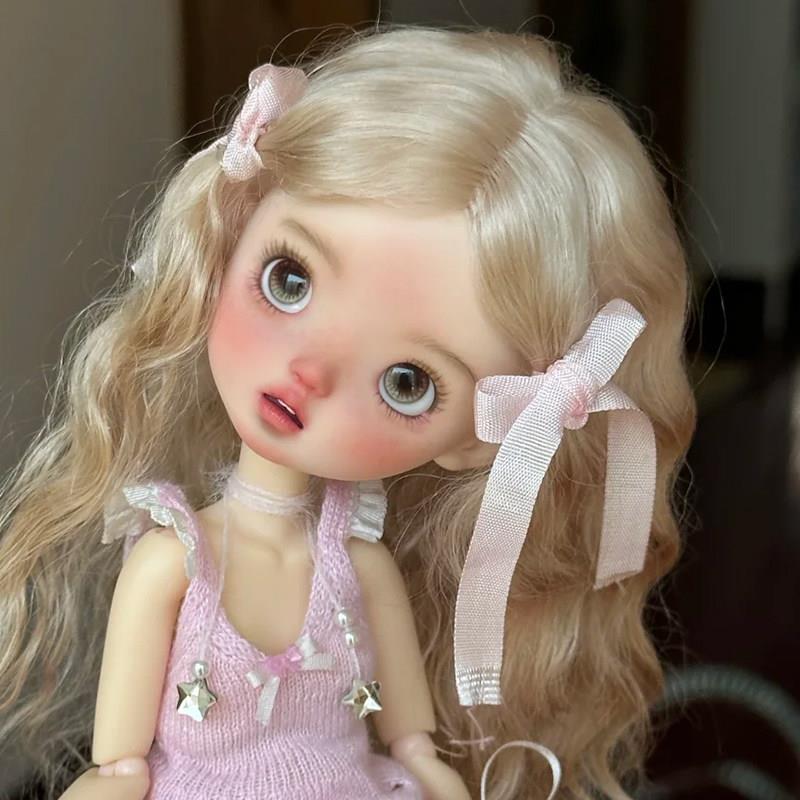 bjd娃娃bjd6分特体nimo尼莫呆萌小布sd娃bjd素体树脂裸娃化妆礼物