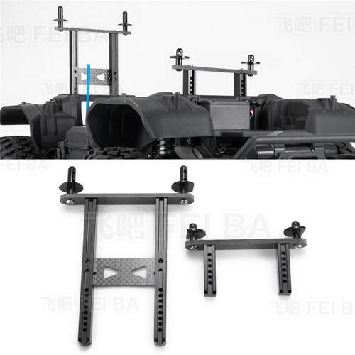 1:10仿真攀爬模型车Traxxas TRX4 碳纤维 t4前后加强车壳柱