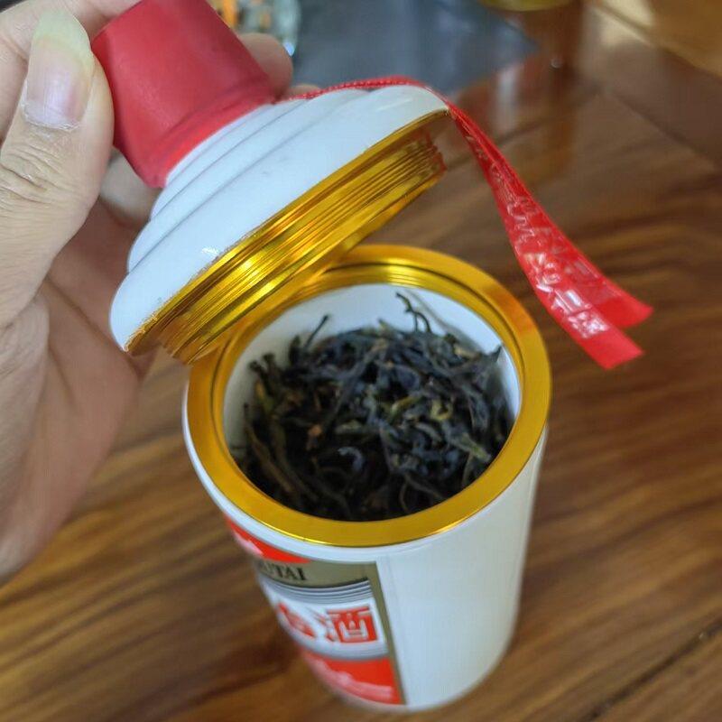 飞天原瓶改装造型茶叶罐豪华酒瓶密封茶罐创意家用储茶罐摆件送礼