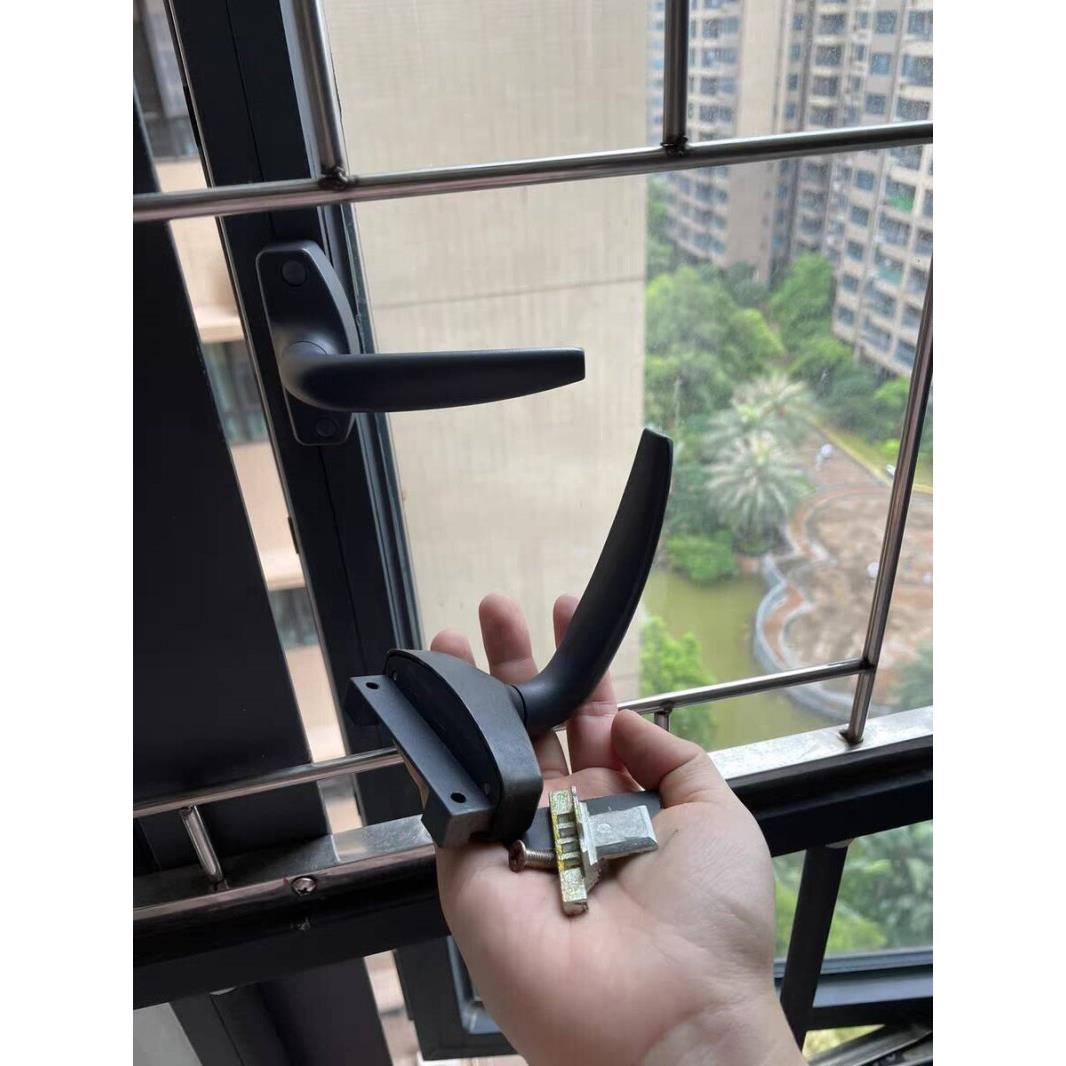 外开窗老式执手锁传动执手拉手门窗玻璃窗户门窗配件铝合金窗锁扣