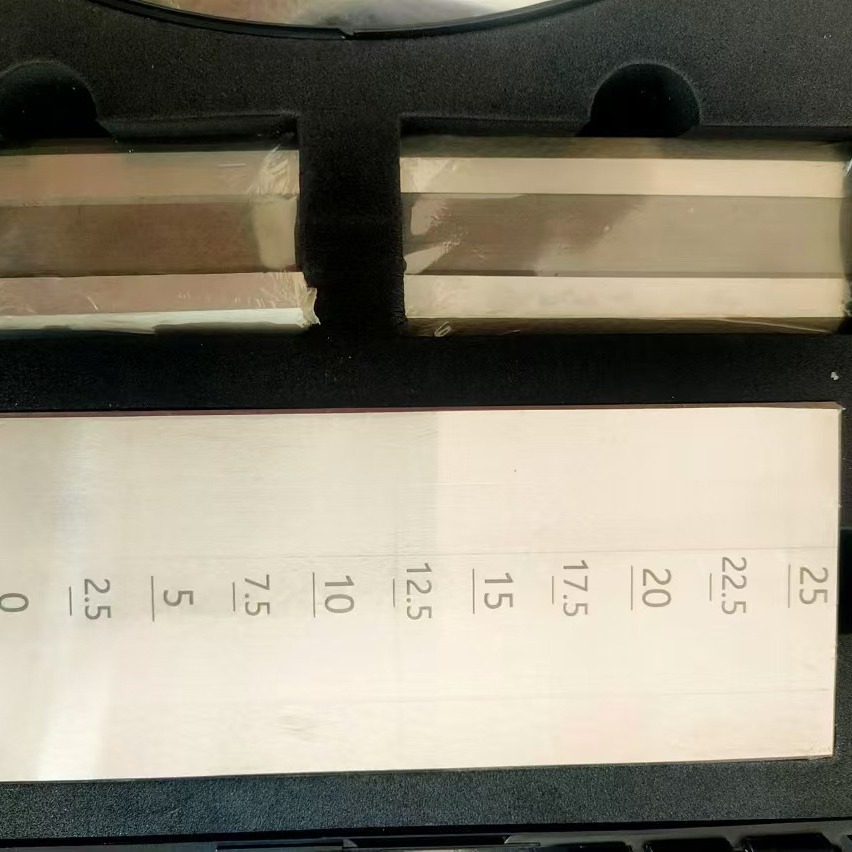 双槽刮板细度计 不锈钢刮板细度计 双槽刮板细度计