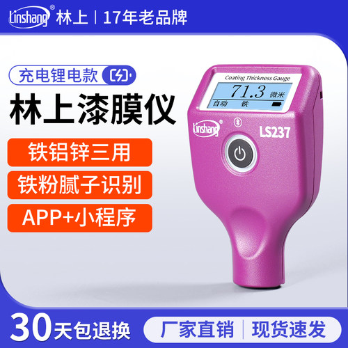 林上汽车漆膜仪汽车检测漆膜测厚仪高精度膜厚测量仪漆面检测仪