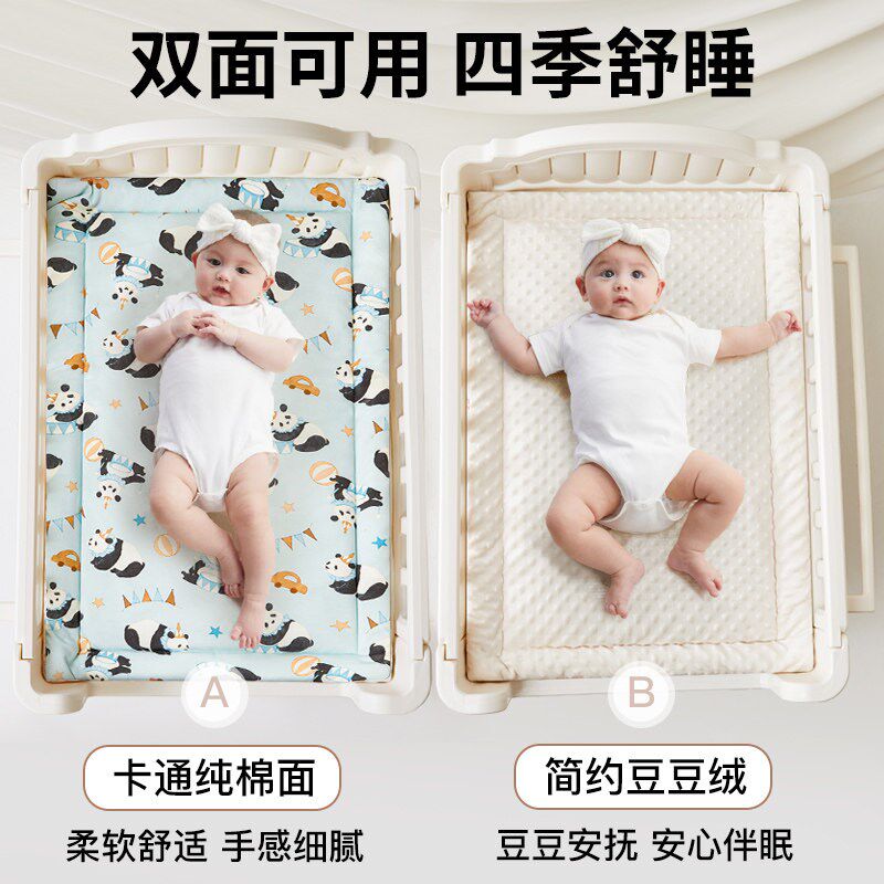 尿布台垫子护理台软垫棉垫新w生宝宝专用床垫推车医院婴儿床褥子