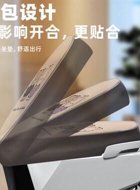 台铃菲畅aEB电动车坐垫套皮革防水防晒透气加厚四季通座套