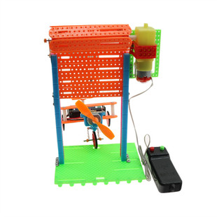 遥控卷闸门DIY电动卷帘门玩具模型科技小制O作学生科学实验升降门