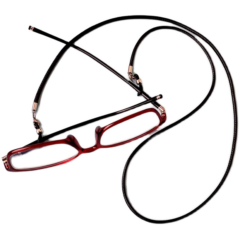 手工眼镜链复古端蜡绳编织眼镜挂I绳男女墨镜老花镜防掉链