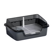 狗狗厕所中小型犬大小便神器宠物专E用尿尿盆便盆不锈钢训练狗砂