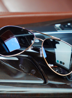 墨镜2020新款潮男士大脸偏光日夜D两用变色开车专用蛤蟆太阳眼镜