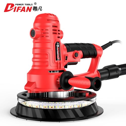 蒂凡磨墙机无尘墙面打磨s机砂纸机腻子无尘机自吸式墙壁抛光机电