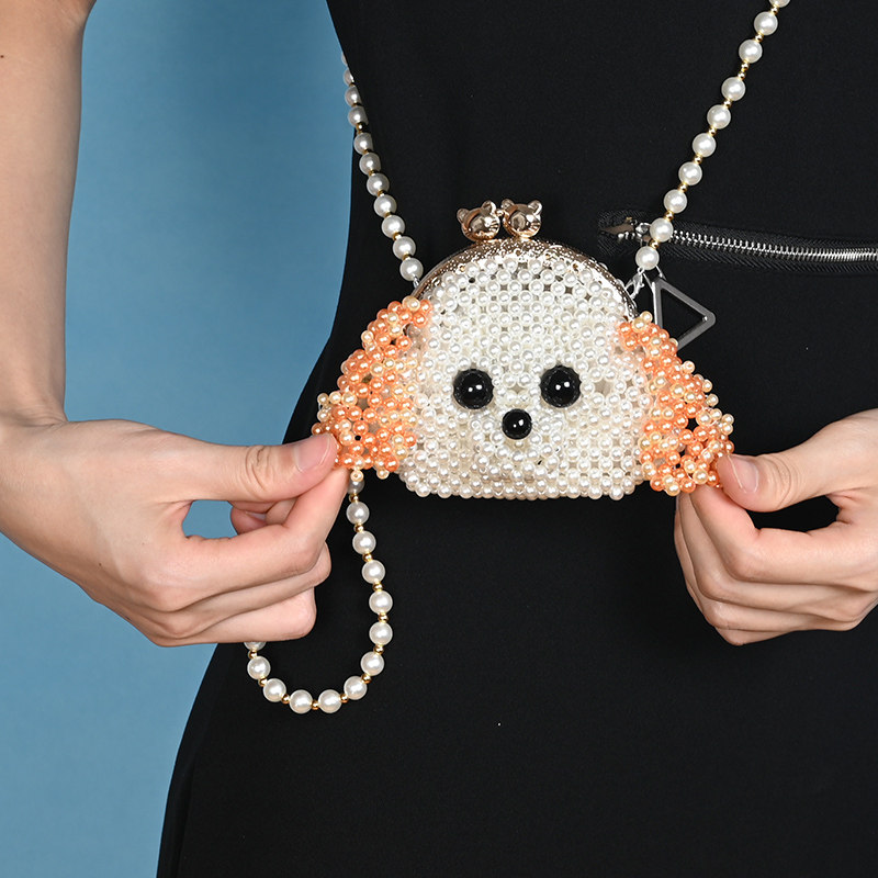 手工串珠珍珠包包diy零钱包手包D材料包穿珠制作装饰品散珠编织包,饰品/流行首饰/时尚饰品新,其他DIY饰品配件,淘宝优惠券,粉丝福利购,淘宝优惠卷